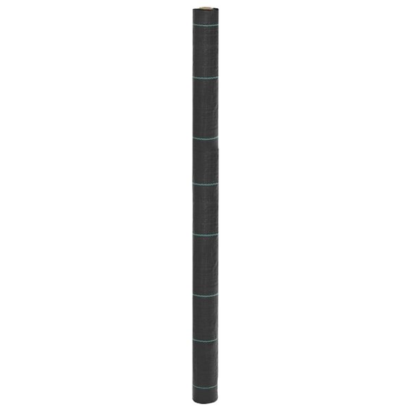 vidaXL Membrane anti-mauvaises herbes noir 1 5x50 m PP