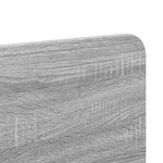 vidaXL Tête de lit Gris Sonoma 160 cm Bois d'ingénierie