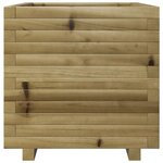 vidaXL Jardinière 50x50x49 5 cm bois de pin imprégné