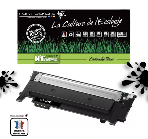 CLT-C404S - NOIR  - Grande capacité