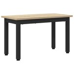 vidaXL Table basse Sonoma 60 x 30 x 36 cm Bois d'ingénierie