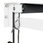 vidaXL Auvent rétractable automatique anthracite 3 5x2 5 m