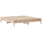 vidaXL Cadre de lit sans matelas 180x200 cm bois massif de pin