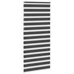 vidaXL Store zèbre noir 95x230 cm largeur du tissu 90 9 cm polyester
