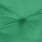 vidaXL Coussins de chaise à dossier haut lot de 6 vert tissu oxford