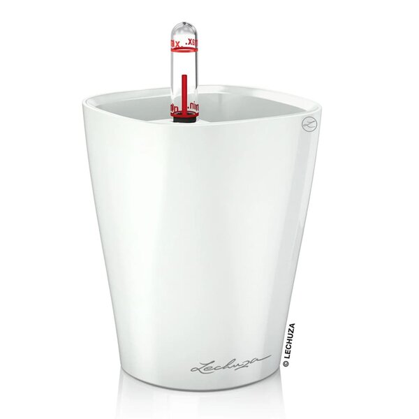 LECHUZA Jardinière MINI DELTINI ALL-IN-ONE Blanc