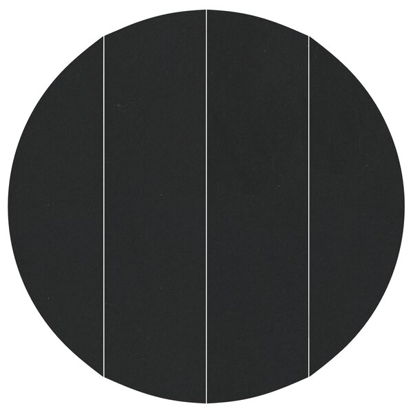 vidaXL Feuille de sol de piscine noire Ø 458 cm  tissu non tissé rond.
