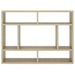 vidaXL Étagère murale Chêne sonoma 75x16x55 cm Bois d'ingénierie