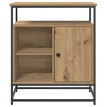vidaXL Buffet chêne artisanal 69 x 35 x 80 cm Bois d'ingénierie