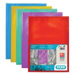 Lot de 10 Pochettes coin A4 (21x29 7 cm) PVC150 Lisse Ultra Resistante Assorties OXFORD