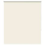 vidaXL Store enrouleur occultant blanc cassé 140x175 cm largeur tissu