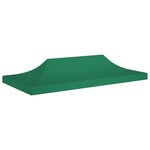 vidaXL Toit de tente de réception 6x3 m Vert 270 g/m²