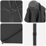 vidaXL Parasol de jardin 230 x 230 cm Polyester Rectangulaire