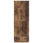 vidaXL Ensemble de Meubles 2 Pièces Bois ancien Bois d'ingénierie