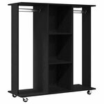 vidaXL Armoire Chêne noir 102 x 38 x 110 cm Bois d'ingénierie