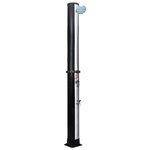 vidaXL Douche solaire d'extérieur avec pomme de douche et robinet 40 L