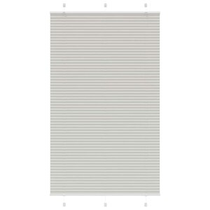 vidaXL Store plissé gris clair 120x200cm largeur du tissu 119 4cm