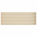 vidaXL Vitrine Murale Beige 100 x 8 5 x 36 cm Bois d'ingénierie