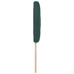 vidaXL Tête de lit Montage mural Géométrique Vert foncé 90 cm Velours