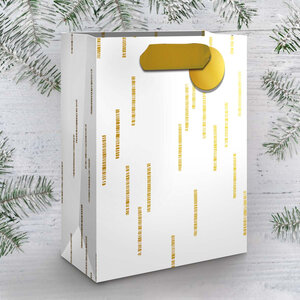 Mini Sac Cadeau Blanc - Draeger paris