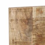 vidaXL Tête de lit 200 cm bois de manguier brut massif