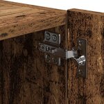 vidaXL Meuble TV mural Bois ancien 100 x 35 x 31 cm Bois d'ingénierie