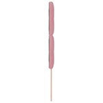 vidaXL Tête de lit Rose 80 cm Velours