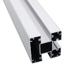 vidaXL Poteaux de clôture 3 Pièces Aluminium 185 cm