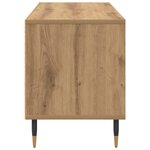 vidaXL Meuble TV avec tiroir Chêne artisanal 100 x 34 5 x 44 5 cm