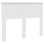 vidaXL Tête de lit Blanc 135 cm Bois d'ingénierie