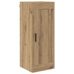 vidaXL Haut Armoire avec tiroir Chêne artisanal 34 5 x 34 x 180 cm