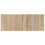 vidaXL Meubles TV 2 Pièces chêne sonoma 80x30x30 cm bois d'ingénierie