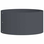 vidaXL Cache-pot de jardin Anthracite 40 x 40 x 20 cm
