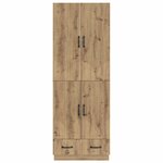 vidaXL Ensemble de Meubles 2 Pièces Chêne artisanal Bois d'ingénierie