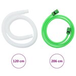vidaXL Réservoir d'eau avec robinet pliable 380 L PVC