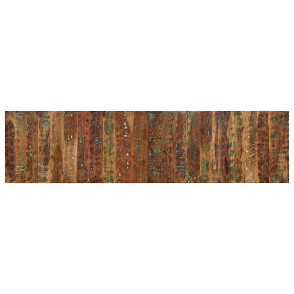 vidaXL Tête de lit multicolore 200 cm bois massif récupération