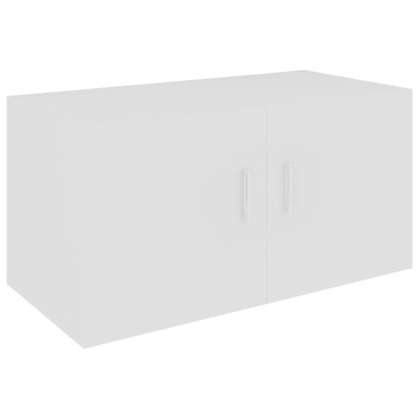 vidaXL Armoire murale Blanc 80x39x40 cm Bois d'ingénierie