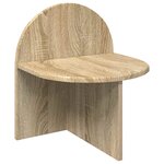vidaXL Table de chevet Chêne Sonoma 40 x 35 5 x 45 5 cm