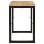 vidaXL Table à dîner 110x50x76 cm Bois de manguier massif