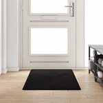 vidaXL Tapis Couloir Noir 80 x 200 cm