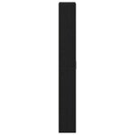 vidaXL Armoire Chêne noir 55 x 25 x 189 cm Bois d'ingénierie