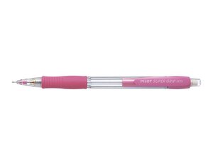 Porte-mine SUPERGRIP H185 0 5 mm Plastique Grip Caoutchouc Rose PILOT