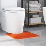 Tapis de bain U-Shaped Gris foncé 50x50 cm Polypropylène Antidérapant