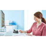 Dérouleur de bureau easy cut curve + pack de 8 rubans 33m x 19 tesa