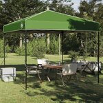 vidaXL Tente à auvent pop-up Vert 250 x 250 cm tissu