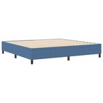 vidaXL Cadre de lit plateforme Bleu 200 x 200 cm