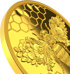 Monnaie GOLD BEE 1/25 Oz Or 5$ Niue 2026 (PRÉCOMMANDE)