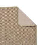 vidaXL Tapis de couloir aspect sisal sable 50x150 cm