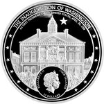 Pièce de monnaie en Argent 25 Dollars g 155.5 (5 oz) Millésime 2021 GEORGE WASHINGTON