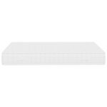 vidaXL Matelas à ressorts ensachés dureté moyenne 160x200 cm